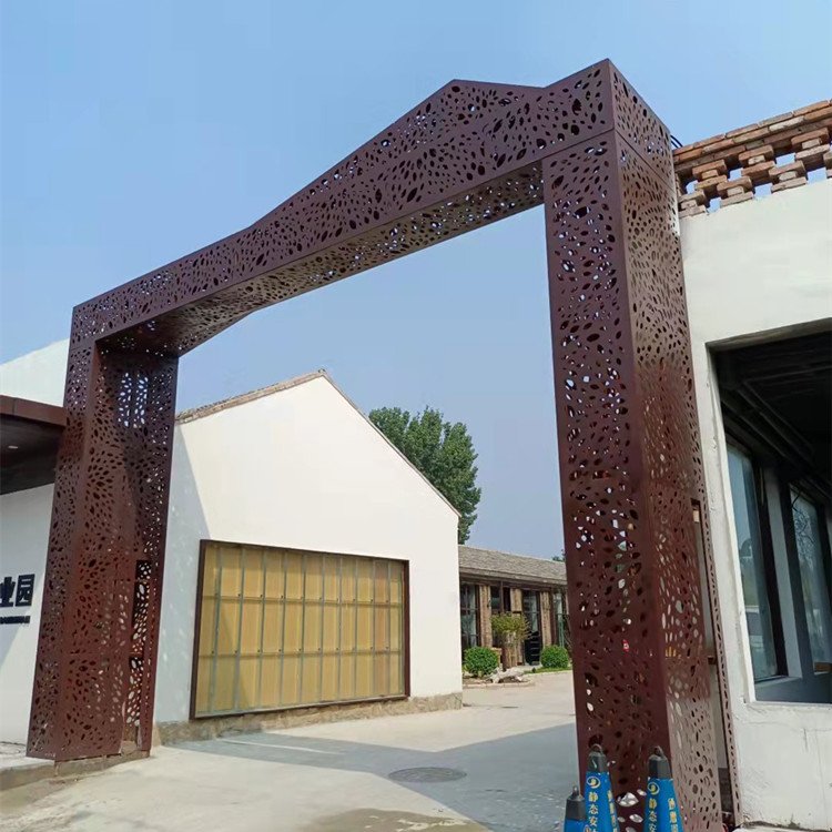 钢结构门楼